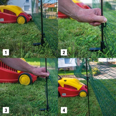 Mreža za perutnino in male živali ali vrt, 90 cm Flex - neelektrična - slika 5