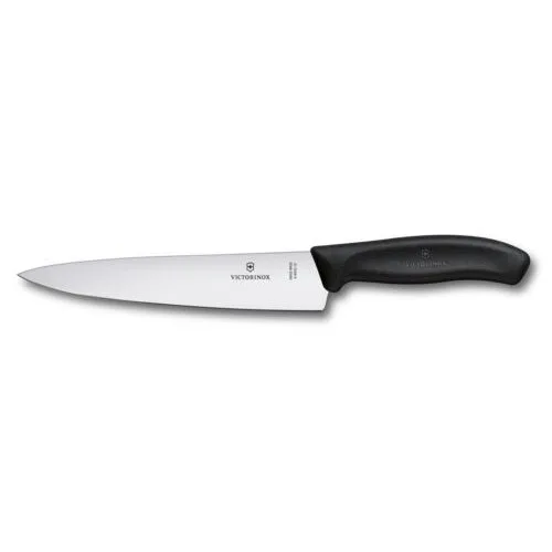 Kuharski nož Victorinox Swiss Classic, črn