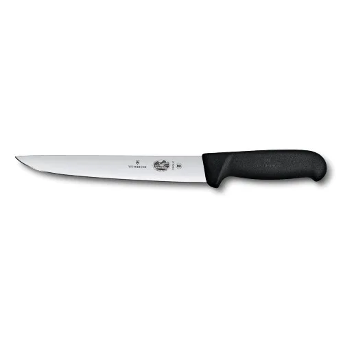 Univerzalni kuhinjski in vbodni nož Victorinox Fibrox, črn
